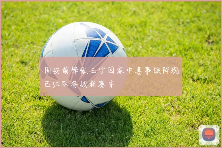 国安前锋张玉宁因家中喜事缺阵现已归队备战新赛季